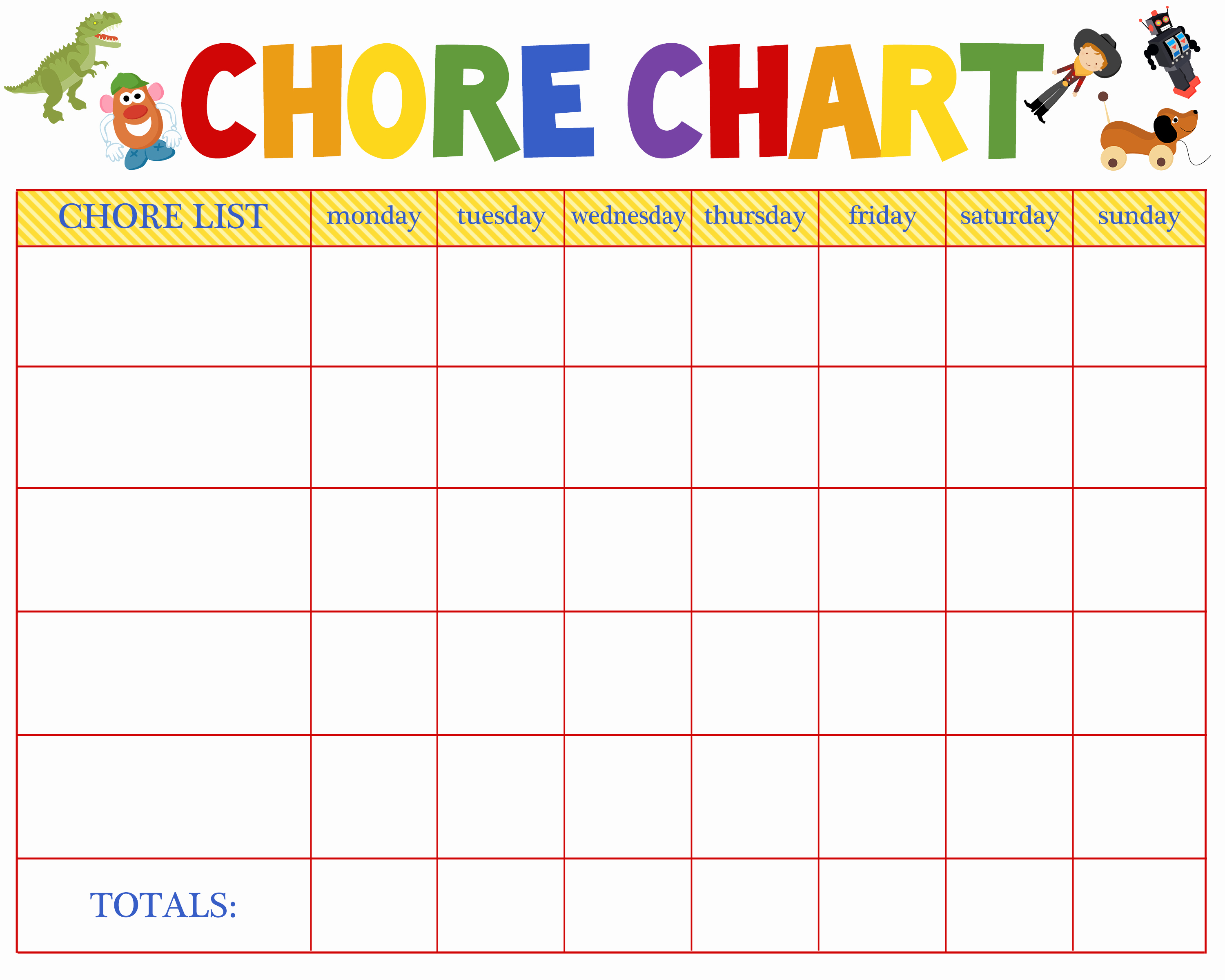 Daily Chore Chart Template Beautiful Free Behavioral Aid Printables Jumping Jax Designs