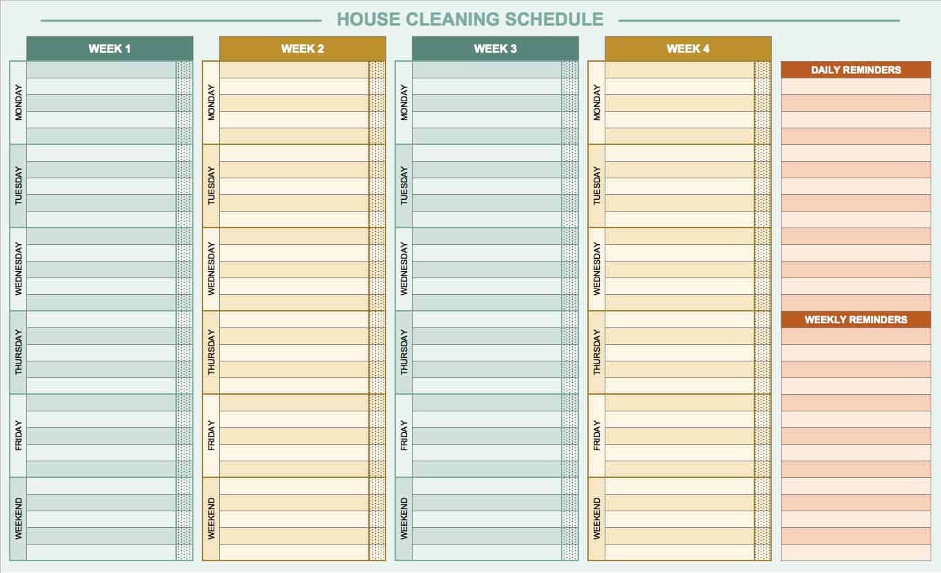 Daily Schedule Template Free New Free Daily Schedule Templates for Excel Smartsheet