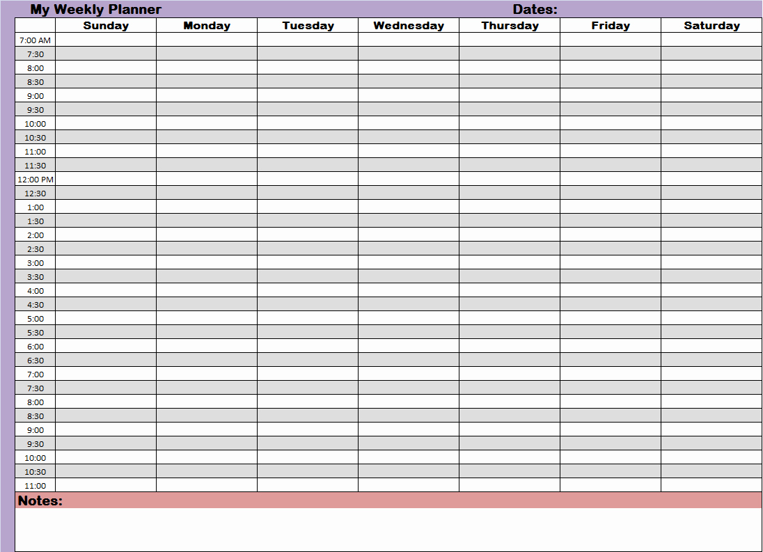 Daily Time Management Template Elegant Weekly Hourly Time Management Sheet Financial