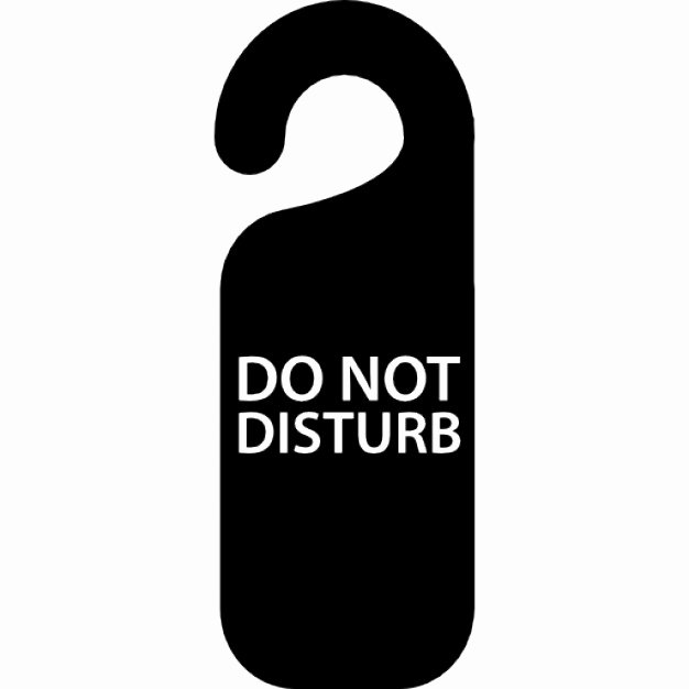 Do Not Disturb Sign Template Luxury Don T Disturb Vectors S and Psd Files