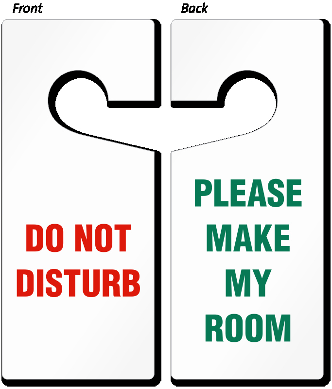 Do Not Disturb Sign Template Unique Do Not Disturb Door Hangers