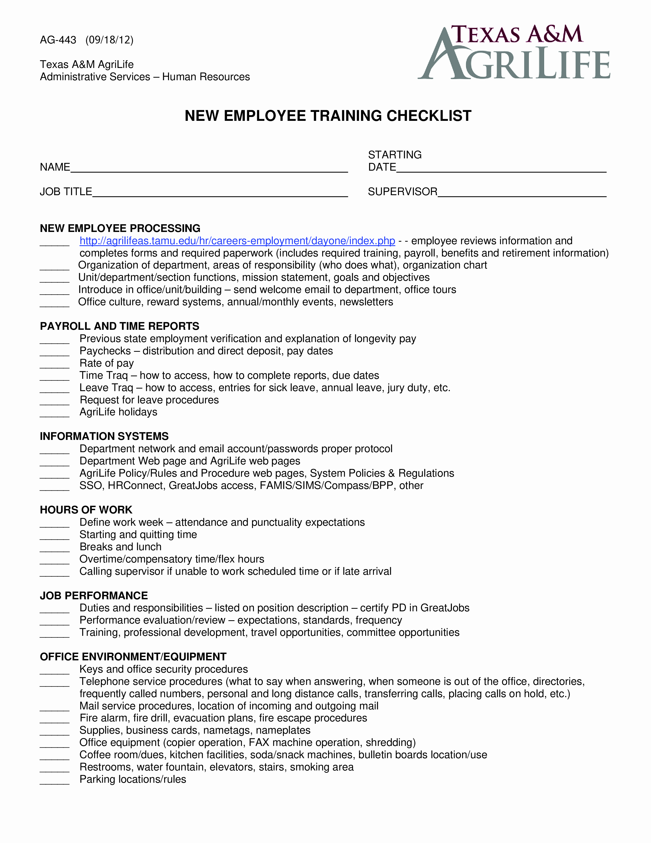 Employee Training Checklist Template Awesome 12 13 Retirement Checklist Template