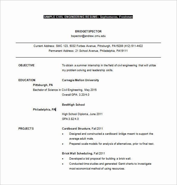 Engineering Resume Templates Word Beautiful Developing Managerial Skills In Engineers and Scientists