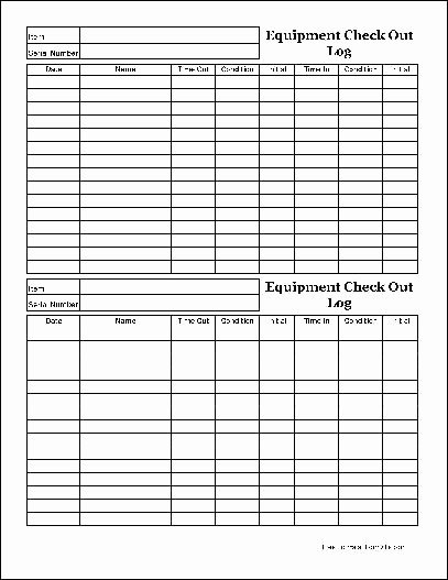 Equipment Checkout form Template Best Of Best S Of Technology Check Out form Equipment Check
