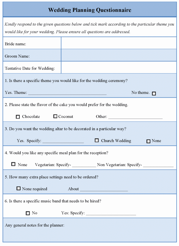 Event Survey Template Word Best Of Wedding Graphy Questionnaire Template