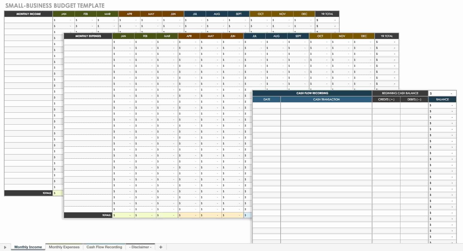 Excel Business Budget Template Awesome All the Best Business Bud Templates