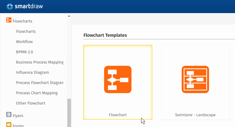 Excel Flow Chart Templates Fresh Create Flowcharts In Excel with Templates From Smartdraw