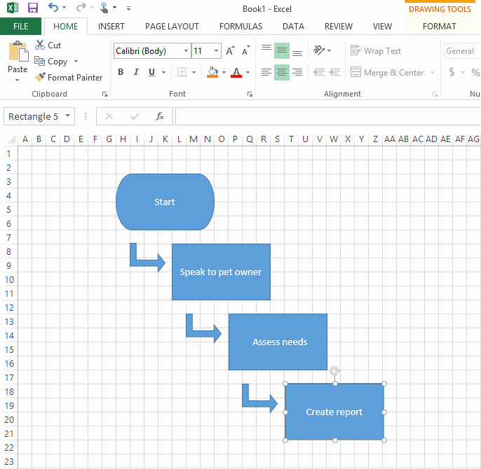 Excel Flow Chart Templates Fresh How to Make A Flowchart In Excel
