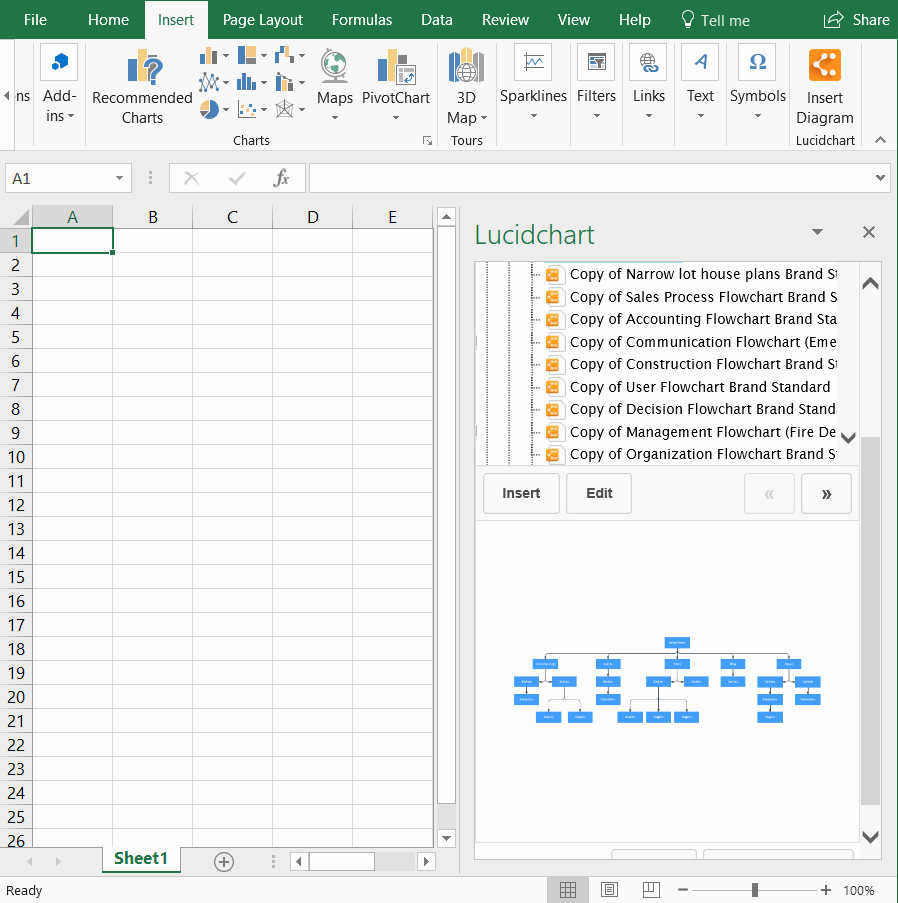Excel Flow Chart Templates Unique Excel Flowchart Template Guide