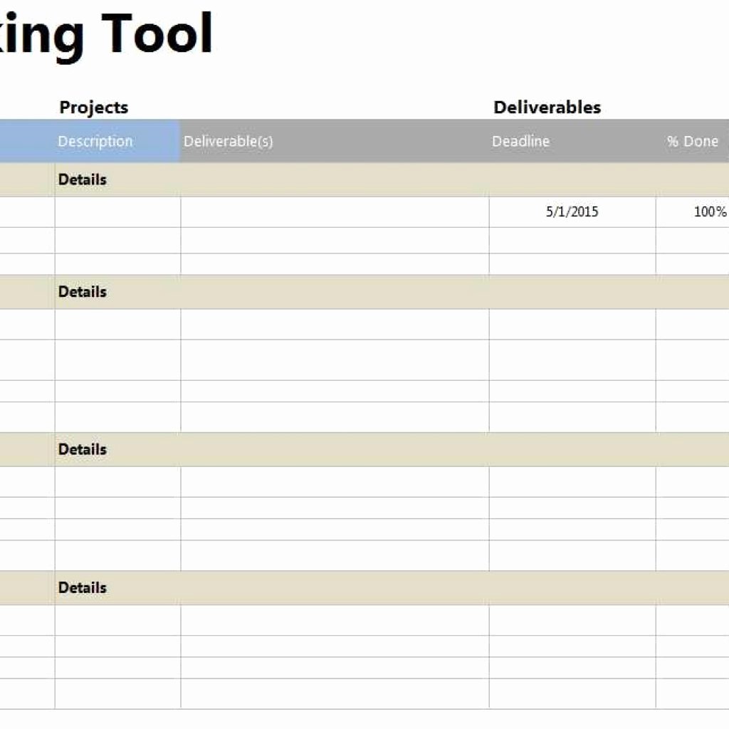 Excel Task Tracker Template Elegant Excel Spreadsheet Templates for Project Tracking