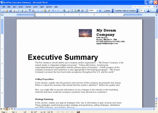 Executive Summary Template Microsoft Word Fresh 43 Free Executive Summary Templates In Word Excel Pdf