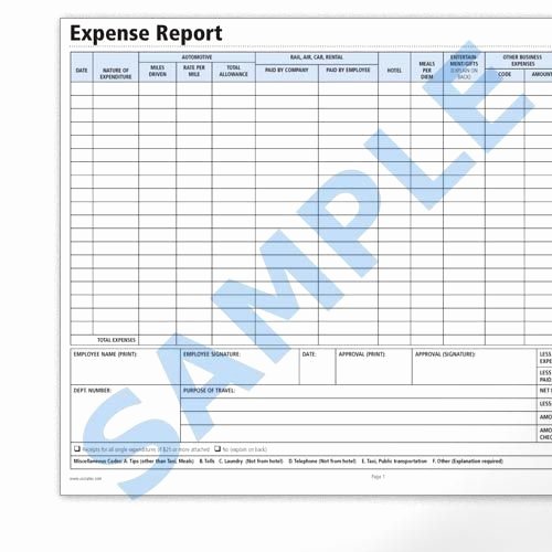 Expense Report Template Word Unique Expense Report Blank forms Keep Accurate Records