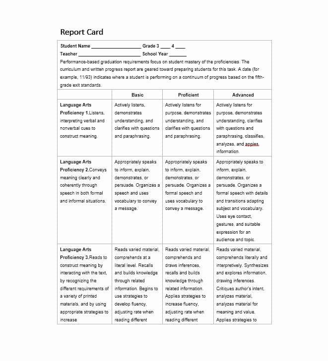 Fake Report Card Template Unique 30 Real &amp; Fake Report Card Templates [homeschool High