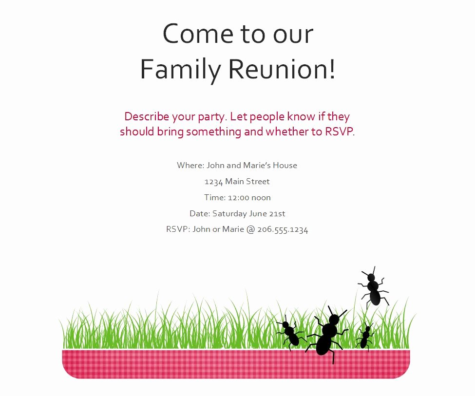 Family Reunion Flyer Templates Unique Blog Archives Backupfluid
