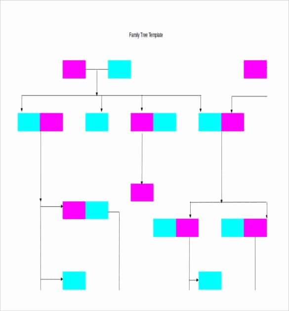 Family Tree Templates Excel Unique Simple Family Tree Template 25 Free Word Excel Pdf