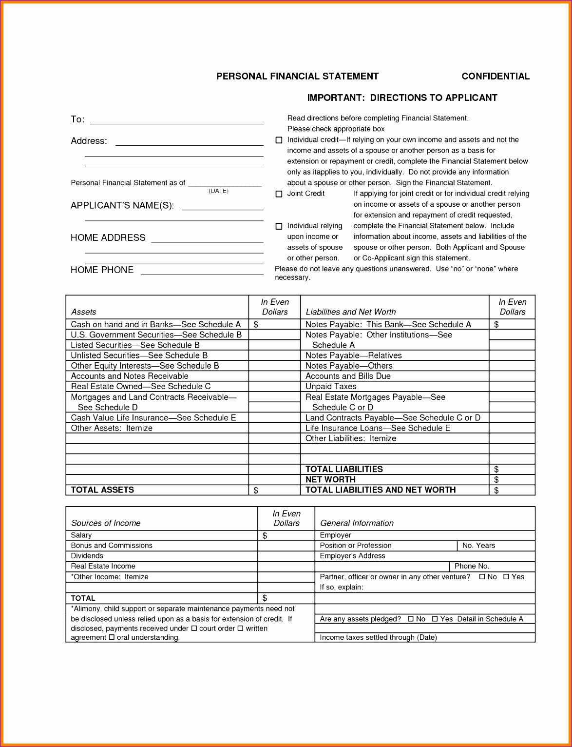 Financial Statement Template Word Fresh 7 Pro forma In E Statement Template Excel