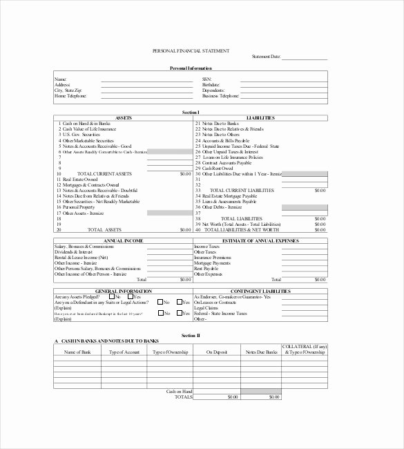 Financial Statement Template Word Unique Statement Templates – 30 Free Word Excel Pdf Indesign