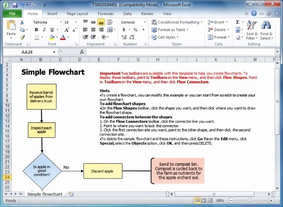 Flow Chart Excel Template Best Of How to Make A Flowchart In Excel