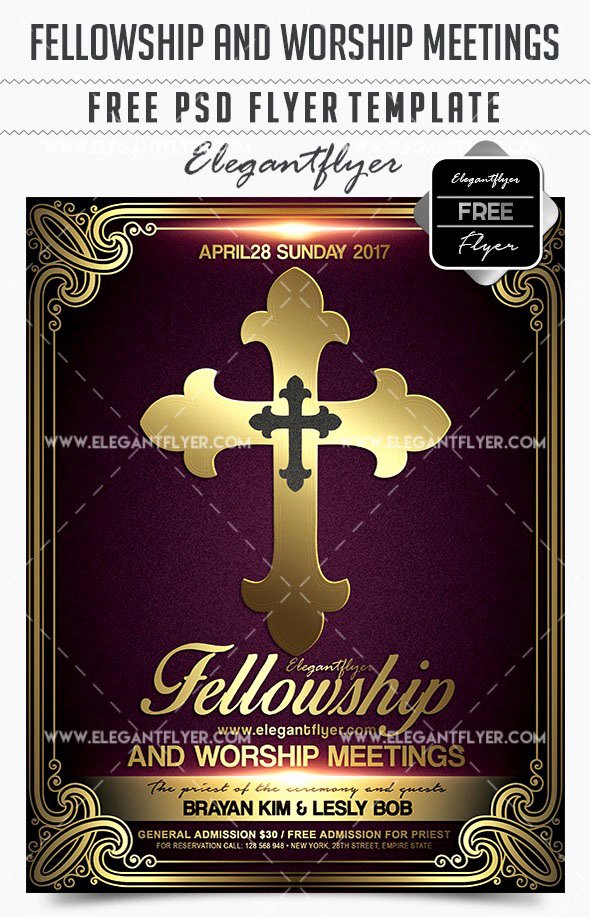 Free Church Flyer Templates Psd Unique 34 Free Psd Church Flyer Templates In Psd for Special