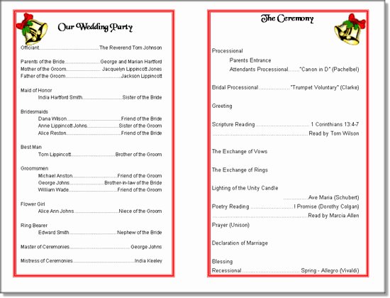 Free Church Programs Template Awesome Church Program Template