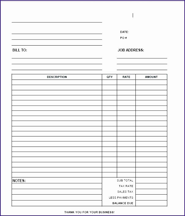 Free Contractor Invoice Template Beautiful 6 1099 Excel Template Exceltemplates Exceltemplates