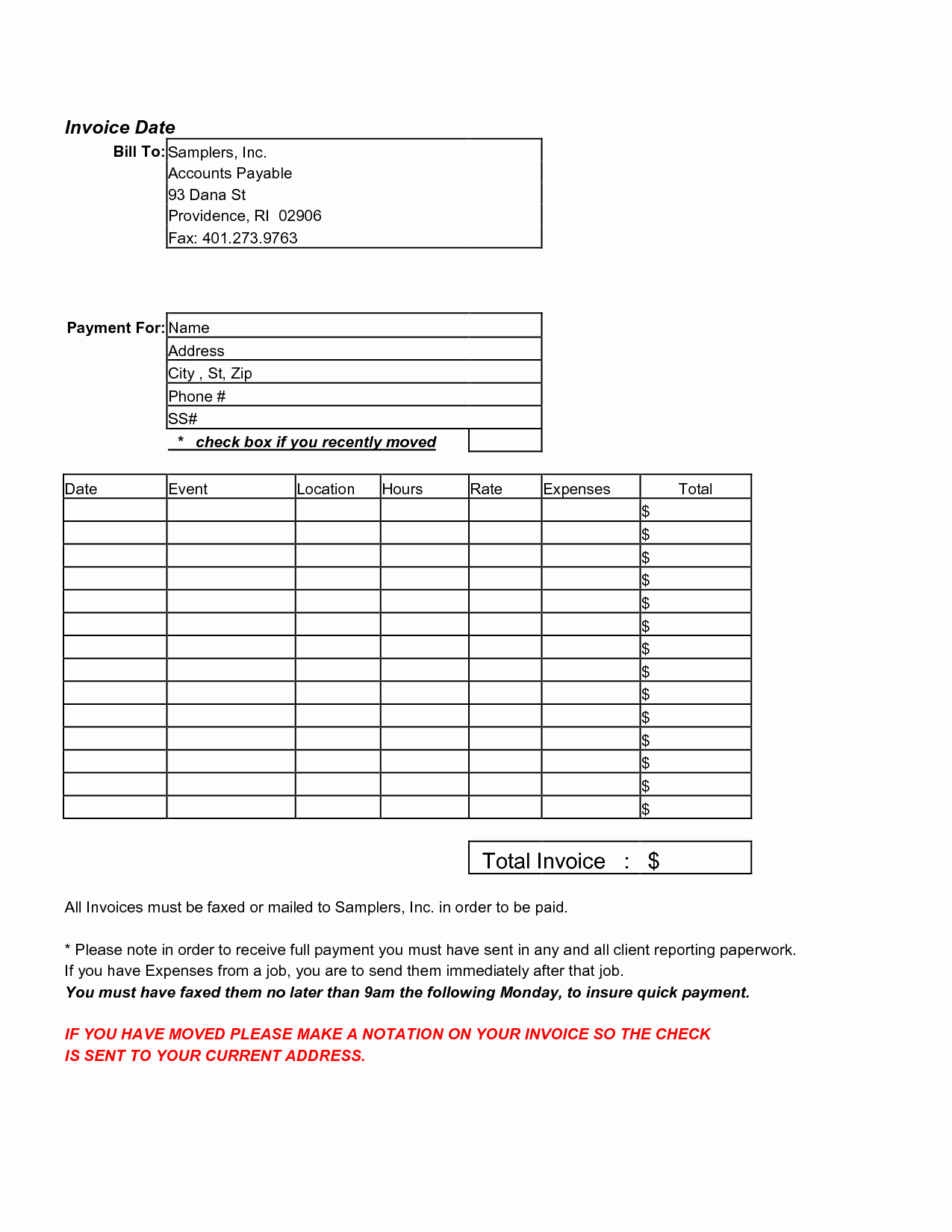 Free Contractor Invoice Template Beautiful Independent Contractor Invoice Template Free