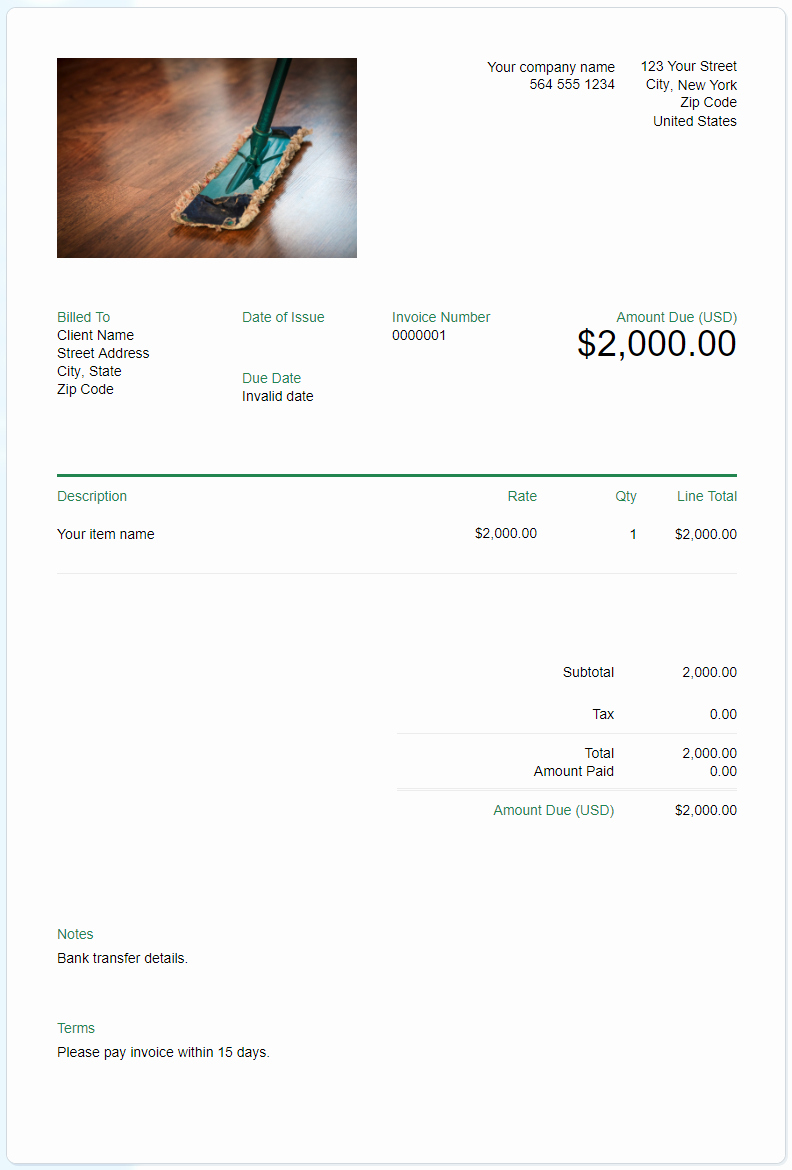 Free Contractor Invoice Template Best Of Free Contractor Invoice Template Download now