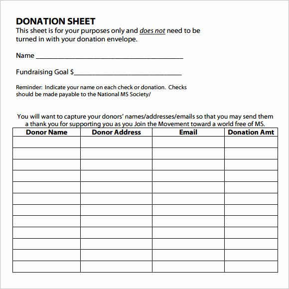 Free Donation Request form Template Luxury Sample Donation Sheet 9 Documents In Pdf Word