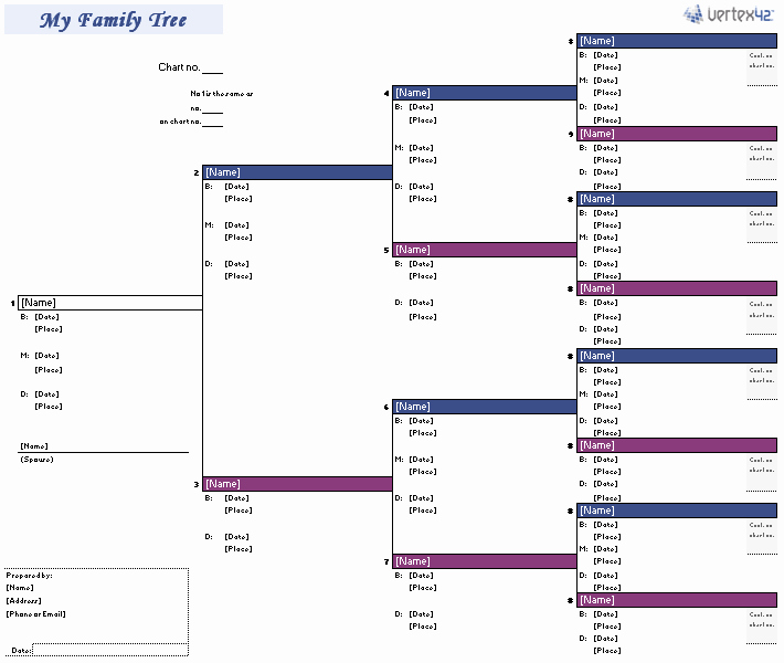 Free Family Tree Template Excel Elegant Free Family Tree Template