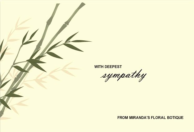 Free Funeral Card Template Beautiful Free Printable Sympathy Cards