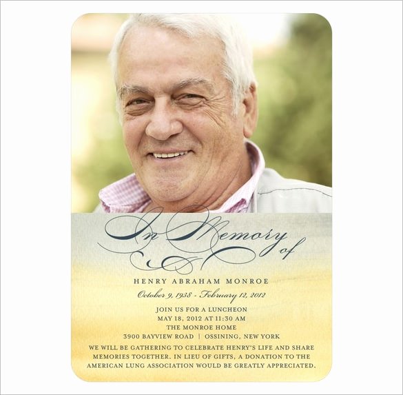 Free Funeral Card Template Unique 21 Obituary Card Templates – Free Printable Word Excel