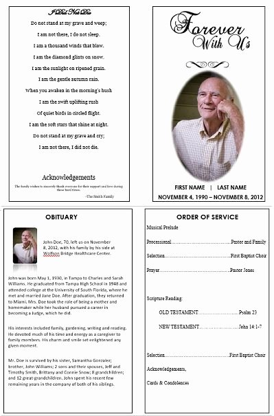 Free Funeral Program Templates Lovely 1000 Images About Printable Funeral Program Templates On