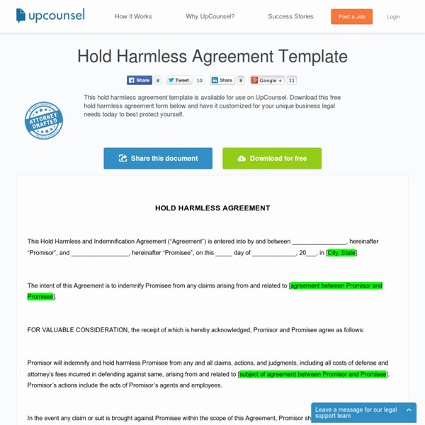Free Hold Harmless Agreement Template Unique Hold Harmless Agreement Template Free Download