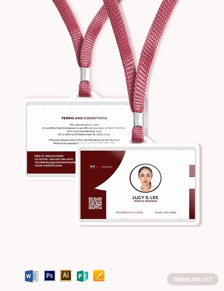 Free Id Card Template Inspirational 401 Free Id Card Templates Word Psd