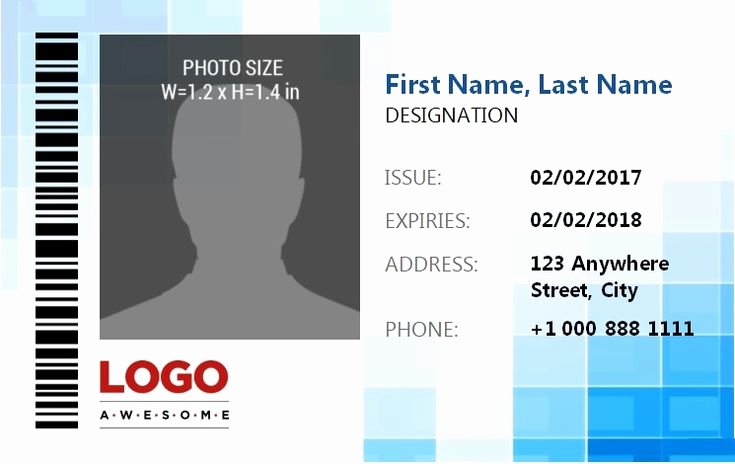 Free Id Card Template Word Lovely 14 Free Id Badge Templates