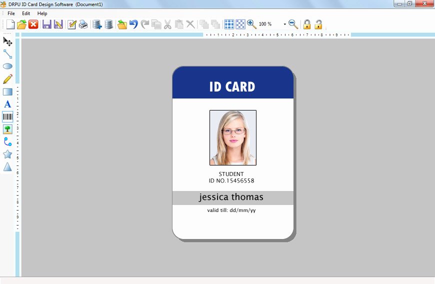 Free Id Card Template Word New Id Card Template