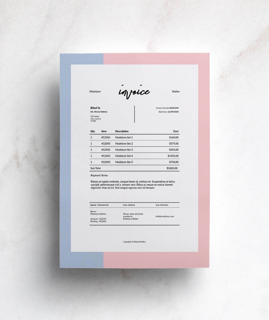 Free Indesign Invoice Template Beautiful Free Indesign Invoice Template Dealjumbo