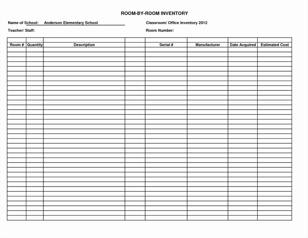 Free Inventory Spreadsheet Template Awesome Easy to Use Inventory Tracking Templates for Your Business