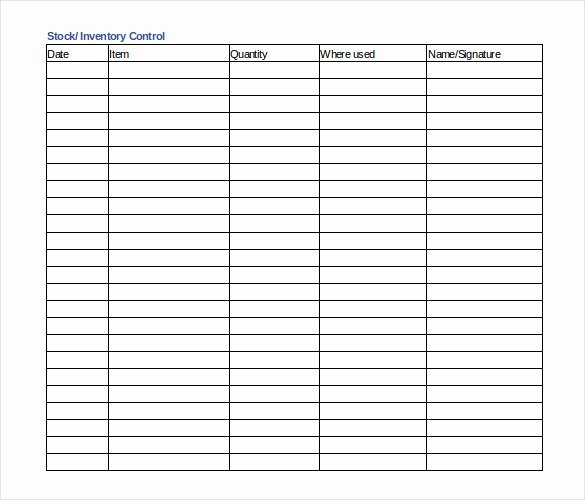 Free Inventory Spreadsheet Template Beautiful Excel Inventory Template 20 Free Excel Pdf Documents