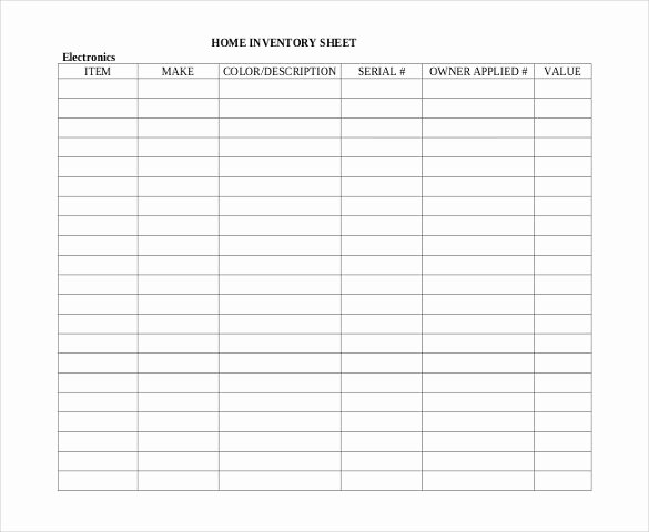 Free Inventory Spreadsheet Template Best Of Inventory Spreadsheet Template 48 Free Word Excel