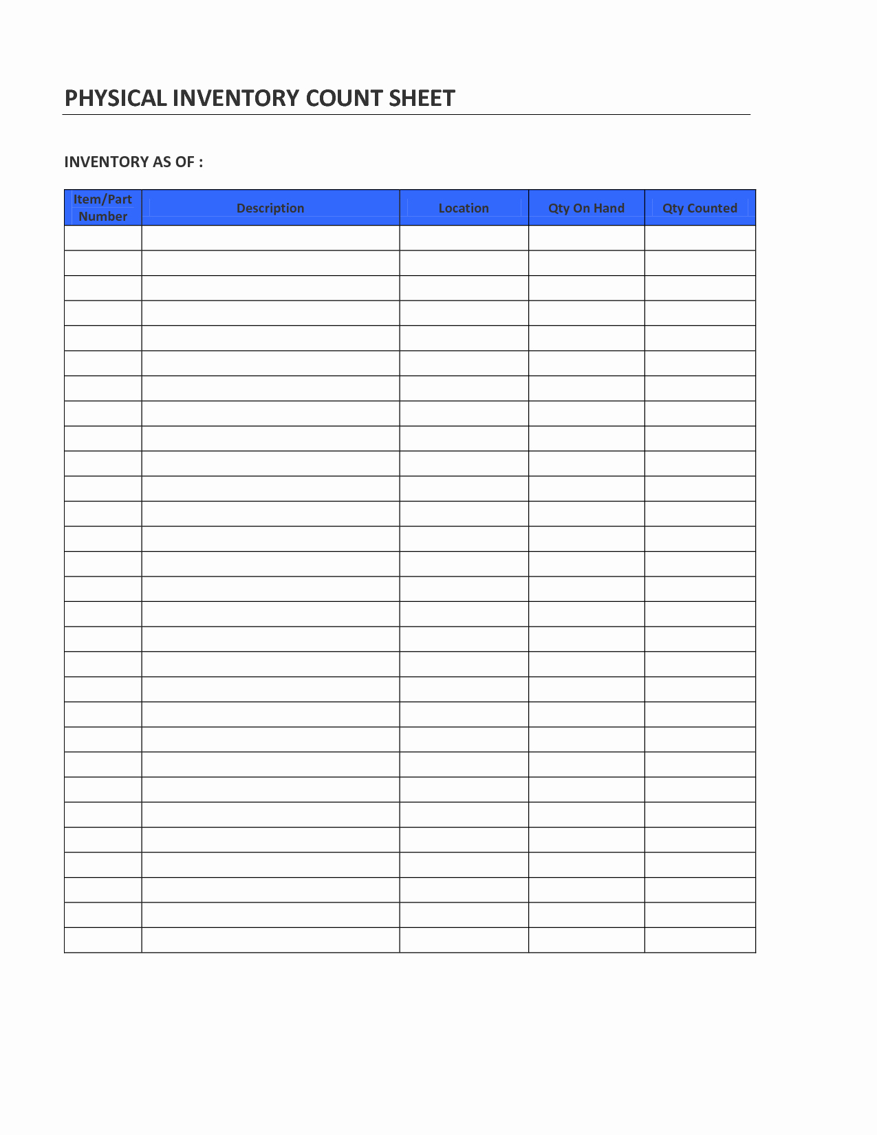 Free Inventory Spreadsheet Template New Free Printable Inventory Sheets
