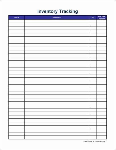 Free Inventory Spreadsheet Template Unique Free Printable Inventory Sheets