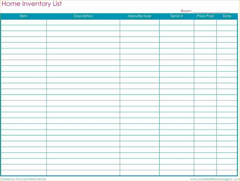 Free Inventory Spreadsheet Templates Elegant Free Inventory Spreadsheet Template Free Spreadsheet