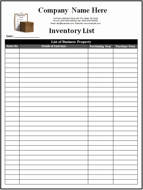 Free Inventory Spreadsheet Templates Unique 3 Inventory Templates Spreadsheet Excel Excel Xlts