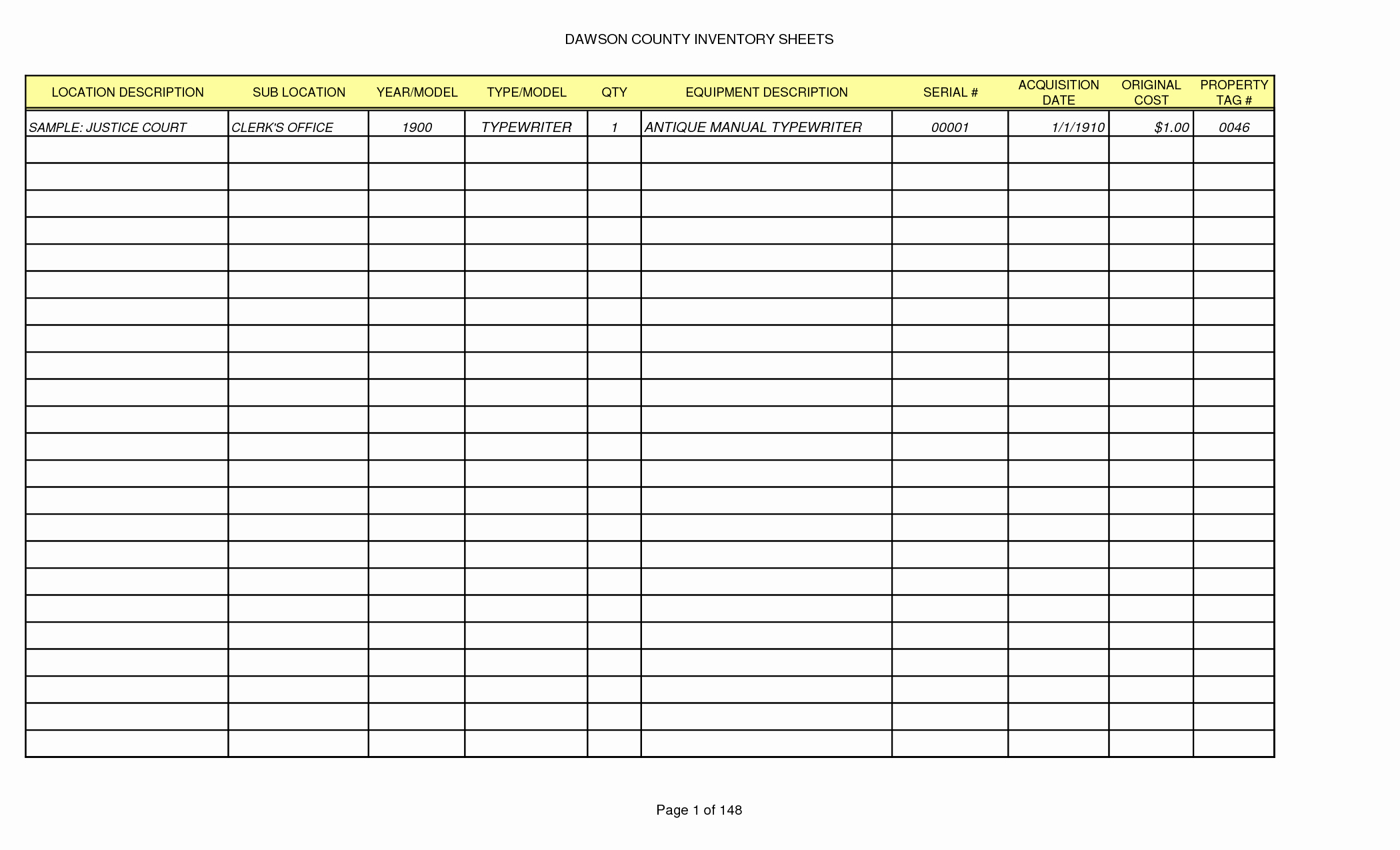 Free Inventory Spreadsheet Templates Unique Easy to Use Inventory Tracking Templates for Your Business
