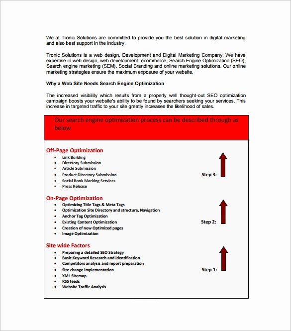 Free Marketing Proposal Template Best Of Marketing Proposal Template 34 Free Sample Example