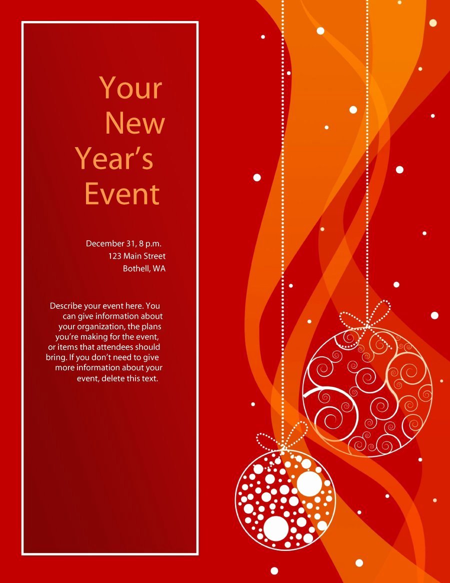 Free Microsoft Flyer Templates Fresh 40 Amazing Free Flyer Templates [event Party Business