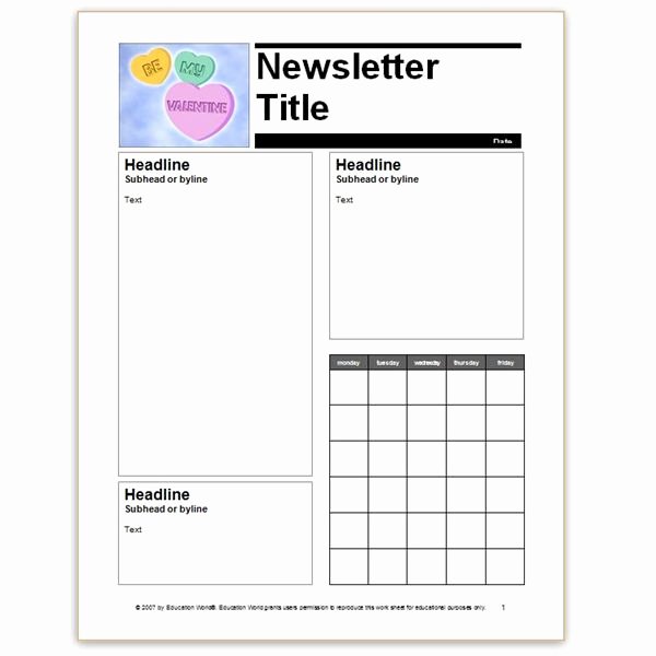 Free Office Newsletter Templates Inspirational where to Find Free Church Newsletters Templates for