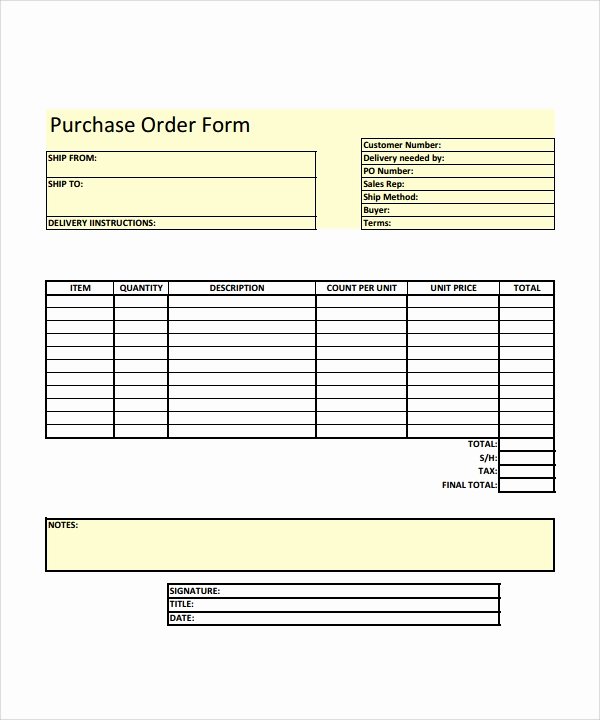 Free order form Template Word Lovely 23 order form Templates Pdf Word Excel