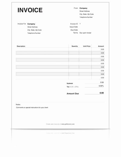 Free Photography Invoice Template Luxury Invoice Template Pdf Business Pinterest